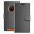 vSuit Draw Bench PU Leather Wallet Flip Stand Case with Card Pockets for Nokia Lumia 830