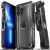 vArmor iPhone 13 Pro Max Holster Case - Space Gray