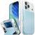 vCommute iPhone 17 Pro Max Wallet Case - Pastel Blue