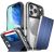 vCommuteX iPhone 17 Pro Max Wallet Case Blue